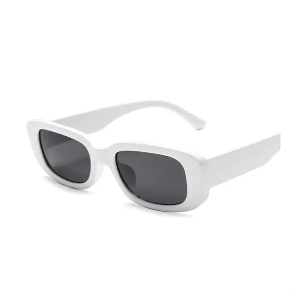 Unisex Rectangle Polycarbonate Sunglasses