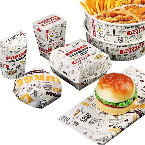 Branded Greaseproof Paper