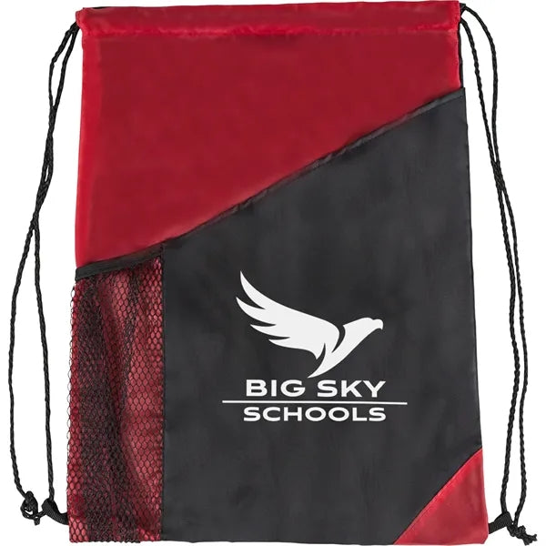 Backpack with Mesh Bottle Holder