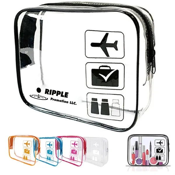 Clear Box Cosmetic Makeup Set Waterproof Handbag