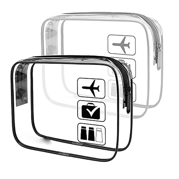 Clear Box Cosmetic Makeup Set Waterproof Handbag