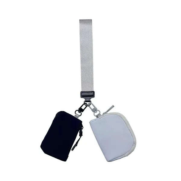 Multi-functional waterproof nylon wrist pouch