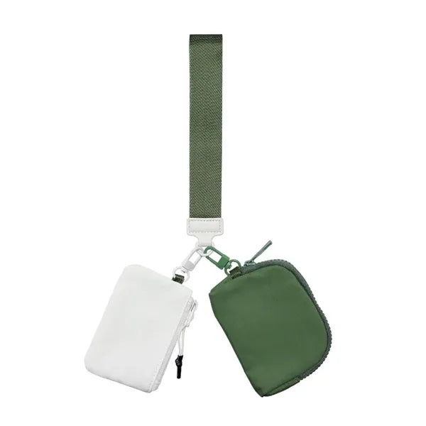 Multi-functional waterproof nylon wrist pouch
