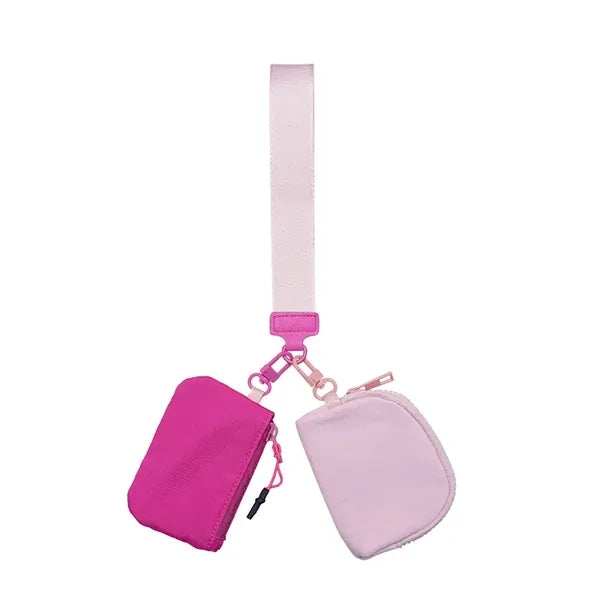 Multi-functional waterproof nylon wrist pouch