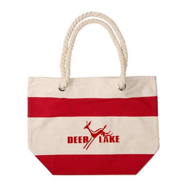 16 oz. Cotton Canvas Nautical Tote with Rope handles