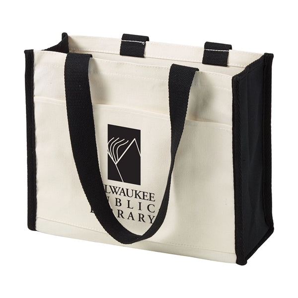 14 oz. Cotton Canvas Tote Bag - 11 1/2" H x 14" W x 5 1/2" D