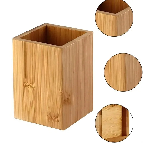 Bamboo Pen Holder