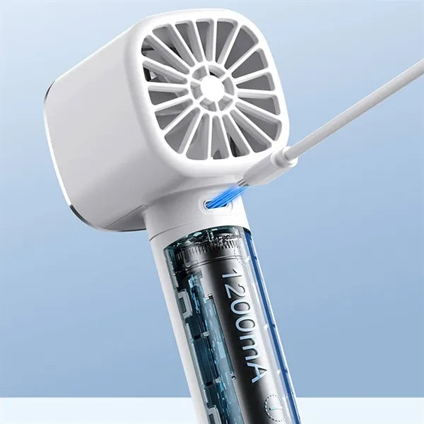 Portable Handheld Digital Display Fan