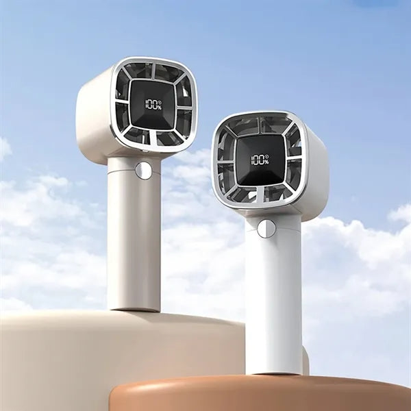 Portable Handheld Digital Display Fan