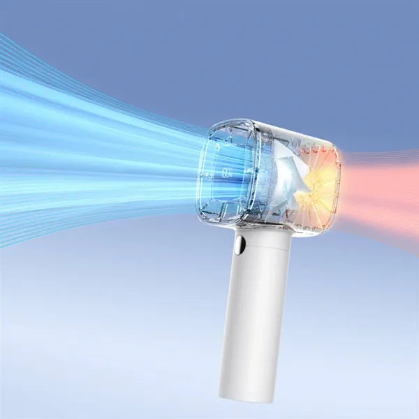 Portable Handheld Digital Display Fan