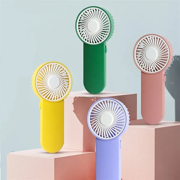 Portable mini handheld fan
