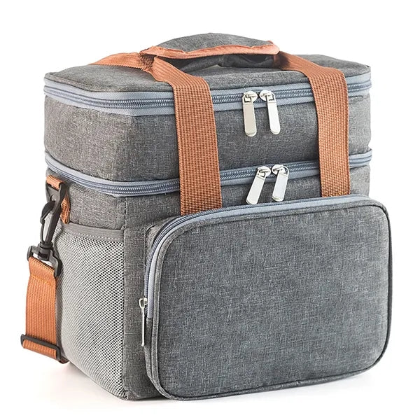 Double-Layer Insulated Oxford Cooler Bag