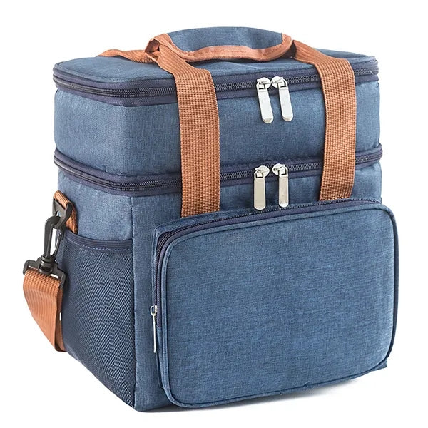 Double-Layer Insulated Oxford Cooler Bag