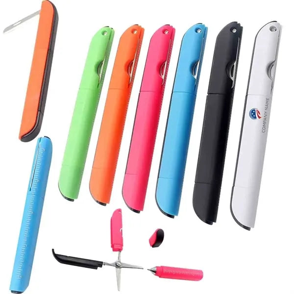 4 In 1 Multifunction Ballpoint Pen