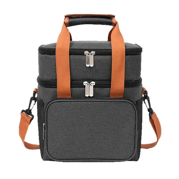 Double-Layer Large-Capacity Cooler Bag