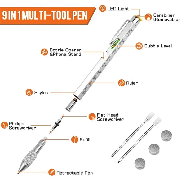 9 in 1 Multitool Pen