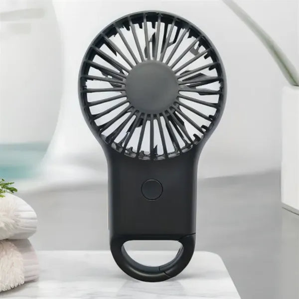 Carabiner Clip Mini Handheld Pocket Fan USB Charging