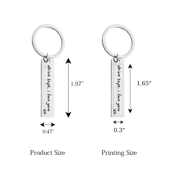Stainless Steel Keychain