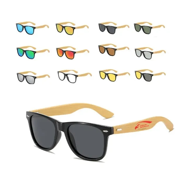 Bamboo Vintage Unisex Fishing Eyewear Driving Sun Glasses