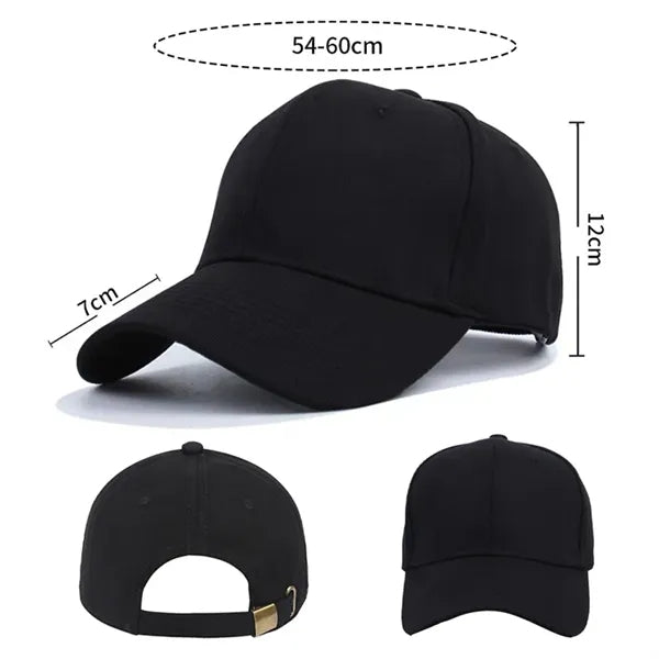 Cotton Baseball Cap Classic Trucker Hat for Men and Women