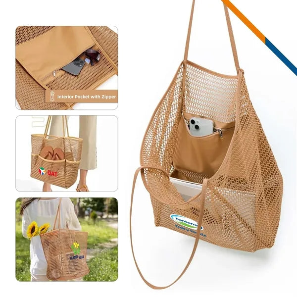Arye Mesh Tote Bag
