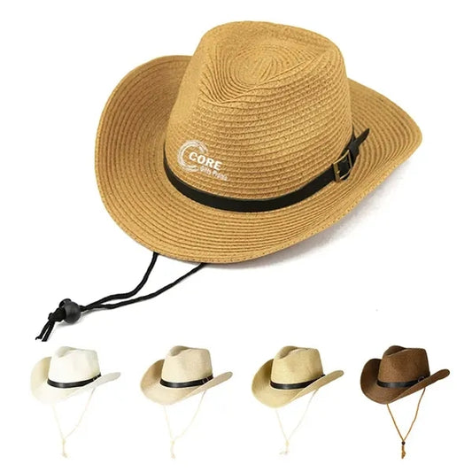 Men's Wide Brim Roll Up Cowboy Foldable Sun Hat Classic