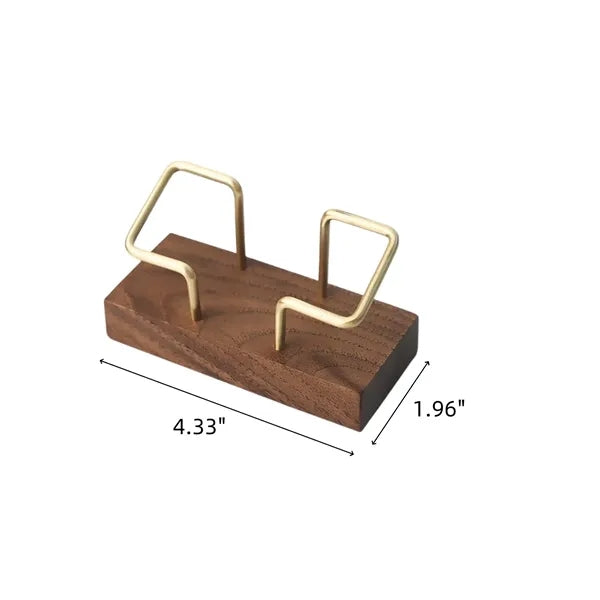 Wood Business Card Holder