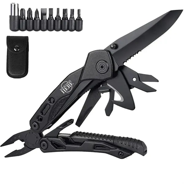 Outdoor Folding Multitool Plier Knife