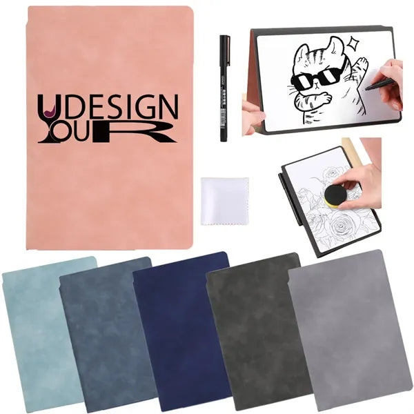 A5 Erasable and Removable Whiteboard Notebook