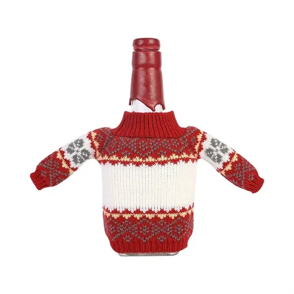 Vodka Whisker Wine Bottle Sweater