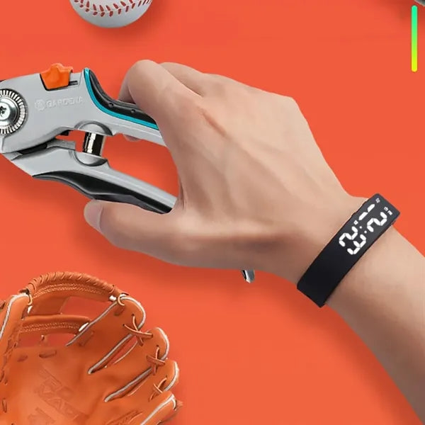 Sports Smart Silicone Watch Pedometer