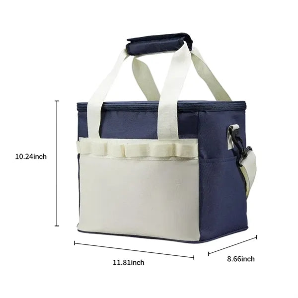 Large-Capacity Insulated Picnic Cooler Bag