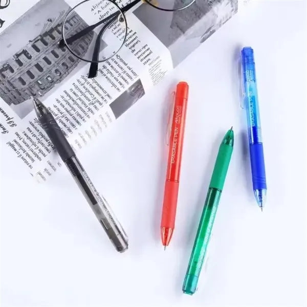 Erasable Refillable Retractable Gel Ink Pen
