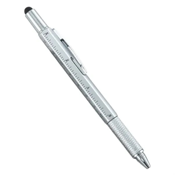 Plastic 6 In 1 Stylus Ballpoint Pen