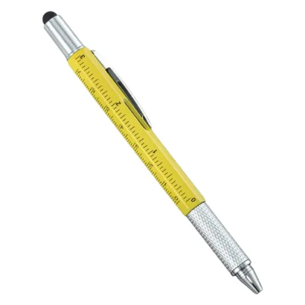 Plastic 6 In 1 Stylus Ballpoint Pen