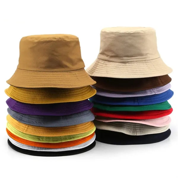 Reversible Bucket Hat for Women Men Foldable Fishing Cap