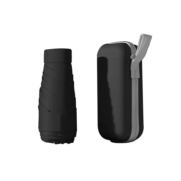 Mini Travel Umbrella Purse with Case Compact