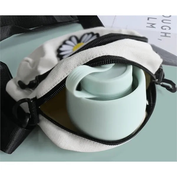 Silicone collapsible water bottle