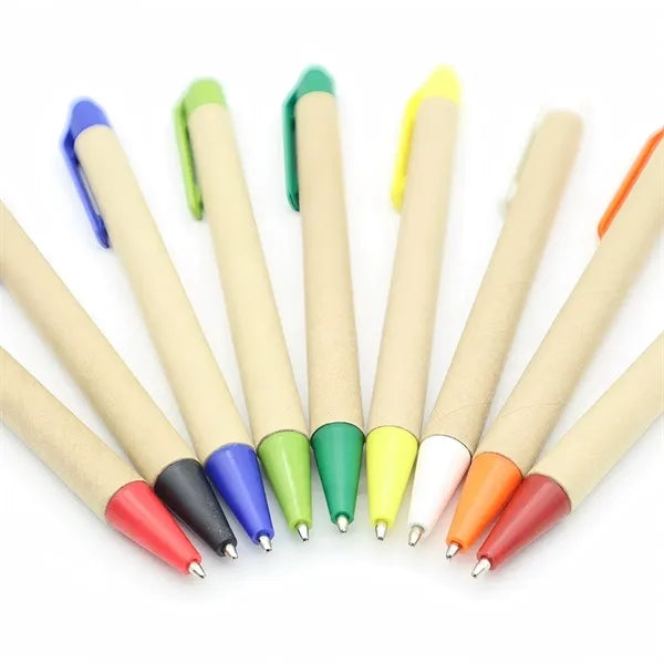 Kraft Paper Tube Ballpoint Pen