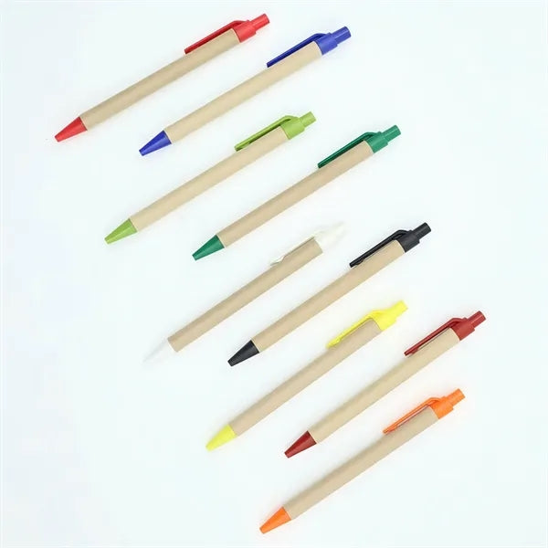 Kraft Paper Tube Ballpoint Pen