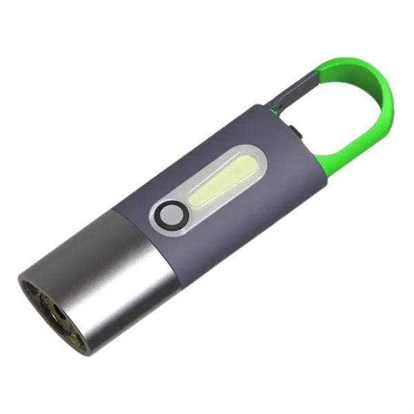 Rechargeable Carabiner Cob Flashlight Handheld Light
