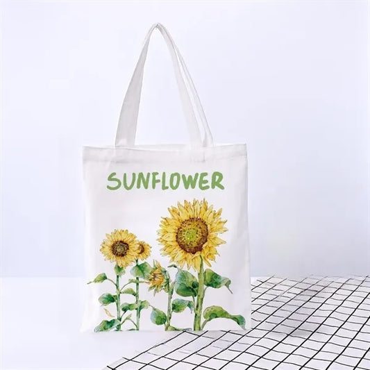 Tote Bag Cute Cottage Canvas,Tote for Women