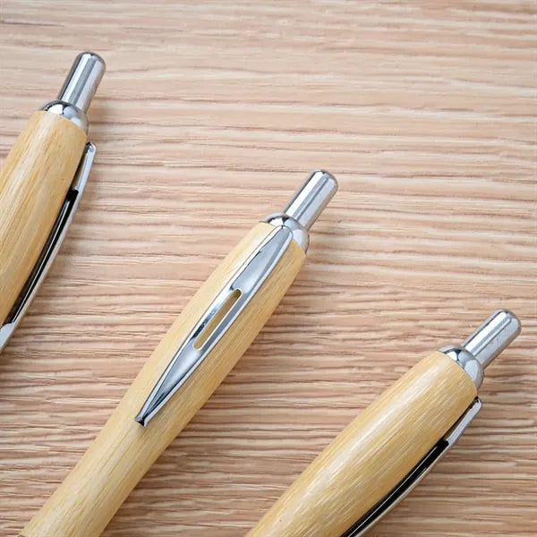 Bamboo Barrel Ballpoint Pen
