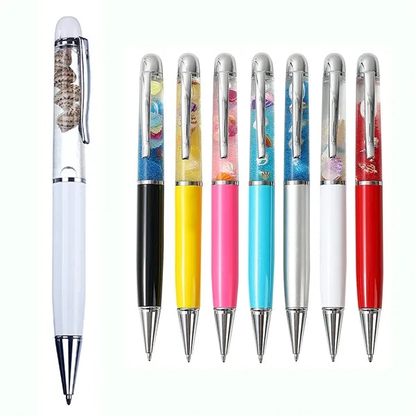 Liquid-Filled 3D Floaters Ballpoint Pen