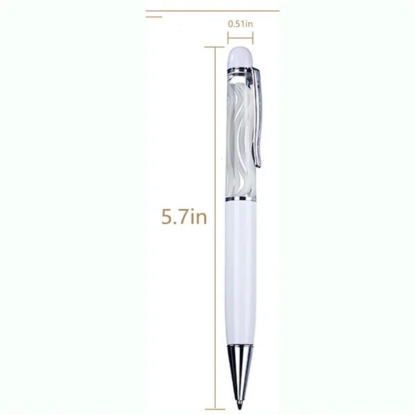 Liquid-Filled 3D Floaters Ballpoint Pen