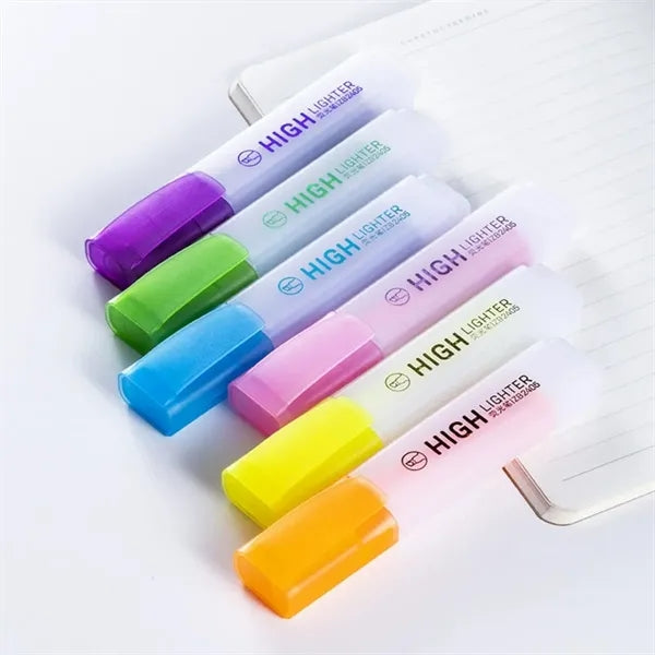 Chisel Tip Highlighter 6-Piece Set