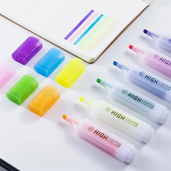Chisel Tip Highlighter 6-Piece Set