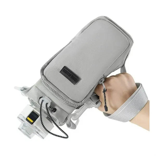 Waterproof Water Bottle Holder Bag with Phone Pocket