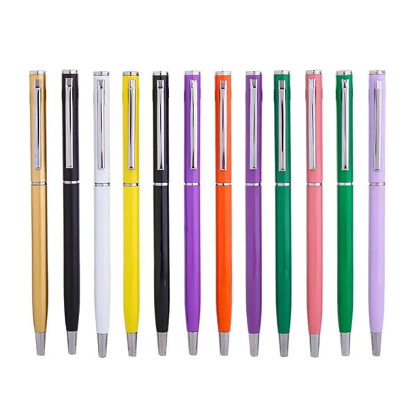 Twist Action Slim Aluminum Ballpoint Pen