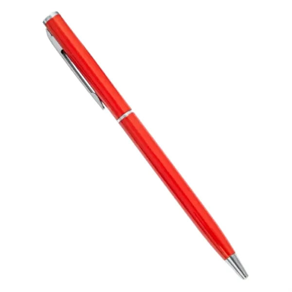 Twist Action Slim Aluminum Ballpoint Pen